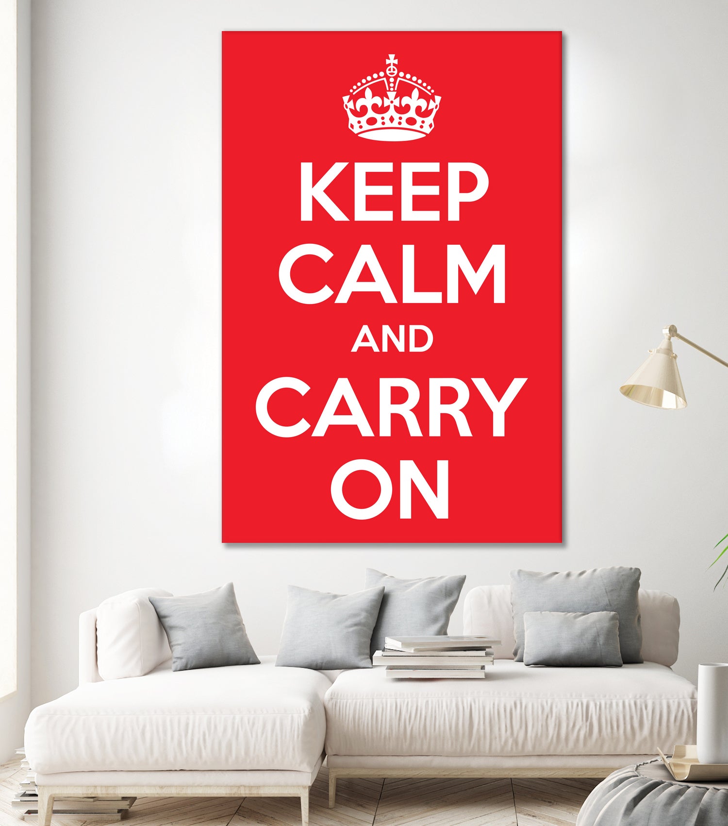 Keep Calm and Carry On by M Studio on GIANT ART - motivation