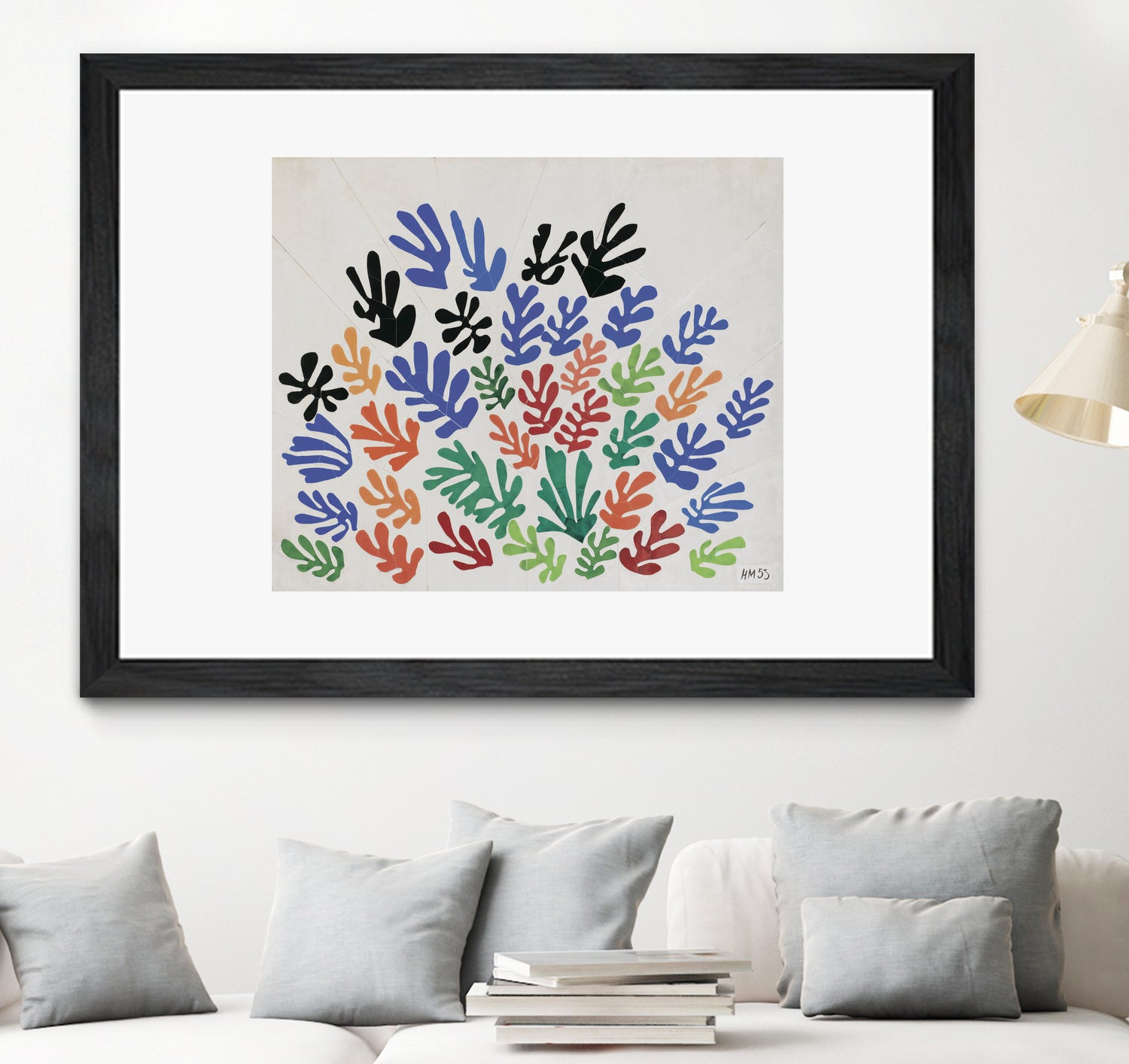 La Gerbe by Henri Matisse  on GIANT ART - orange botanical