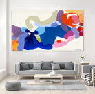 This-is-What-I-Suggest by Clarie Desjardins on GIANT ART - orange abstract