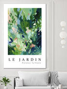 Le jardin by M Studio on GIANT ART - pink flowers