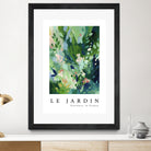 Le jardin by M Studio on GIANT ART - pink flowers