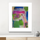 Spring is Sprung by Janet London on GIANT ART - pink abstract