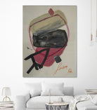 Spirit Arrow by Janet London on GIANT ART - pink abstract