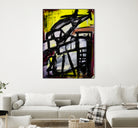 The Helicopter Comes Home by Janet London on GIANT ART - black abstract