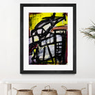 The Helicopter Comes Home by Janet London on GIANT ART - black abstract