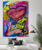 A Star is Born by Janet London on GIANT ART - pink abstract