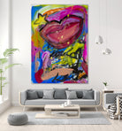 A Star is Born by Janet London on GIANT ART - pink abstract