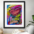 A Star is Born by Janet London on GIANT ART - pink abstract