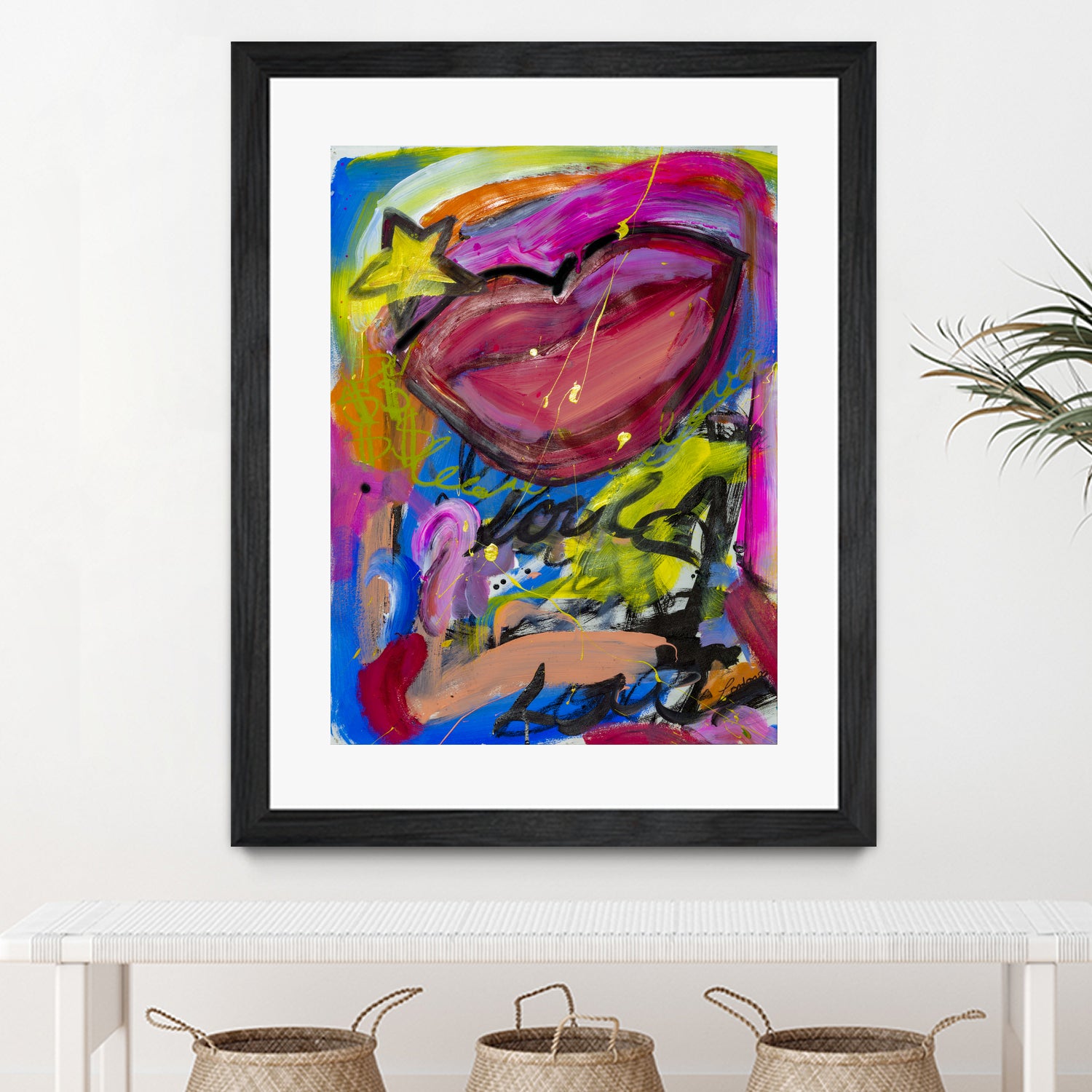 A Star is Born by Janet London on GIANT ART - pink abstract