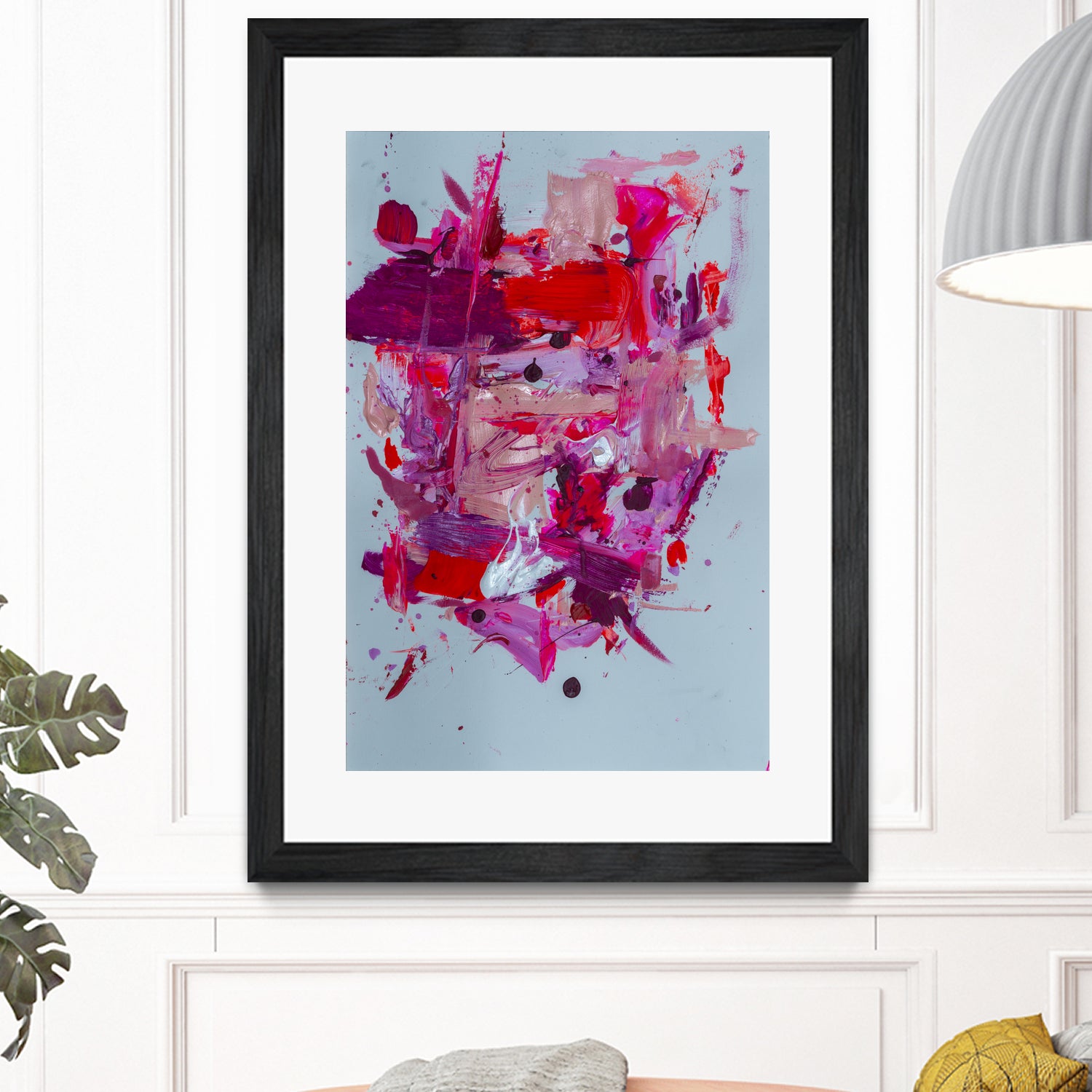 The Power of Pink by Janet London on GIANT ART - red abstract