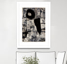 Ancient Shapes by Janet London on GIANT ART - black and white abstract