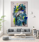 Electric Flow no 1 by Janet London on GIANT ART - fluo abstract