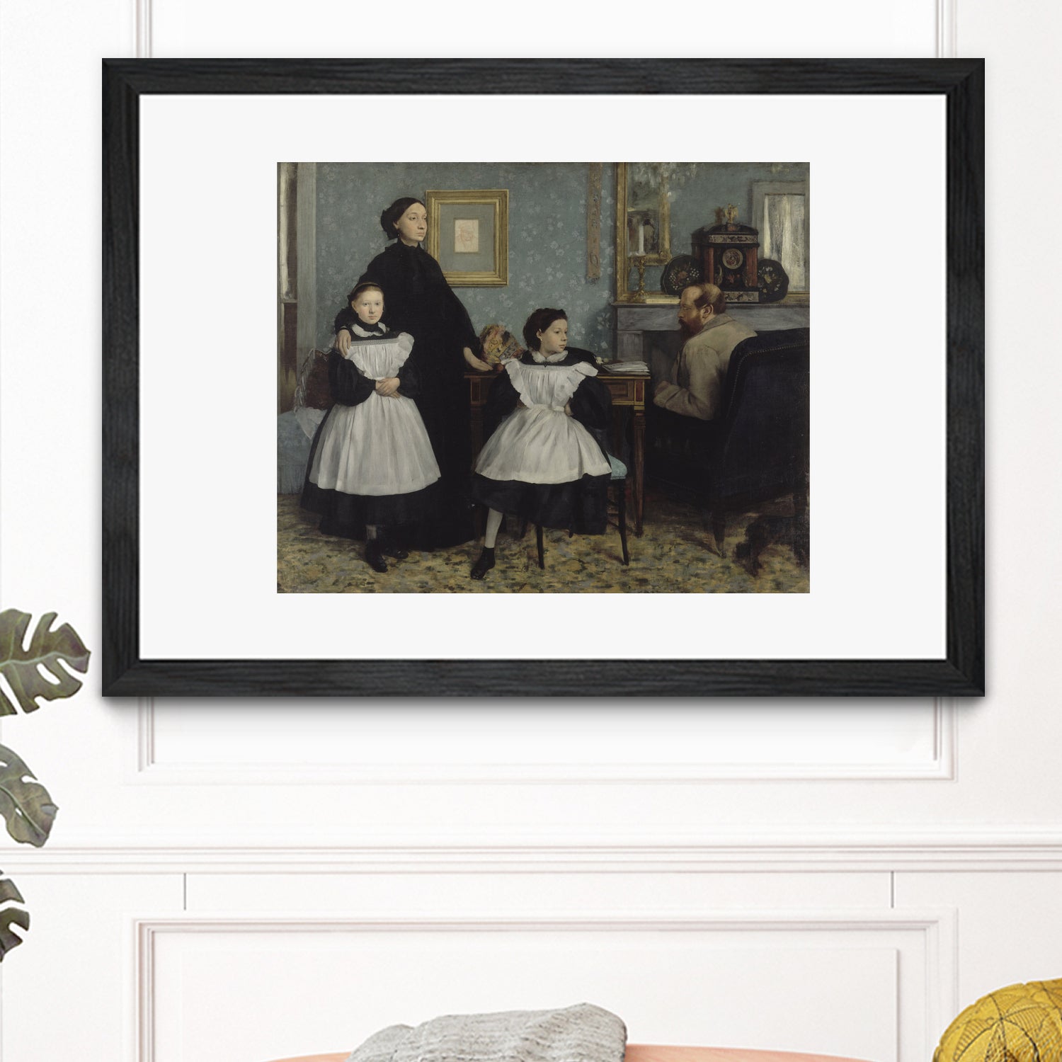 The Bellelli Family by Edgar Degas on GIANT ART - black figurative