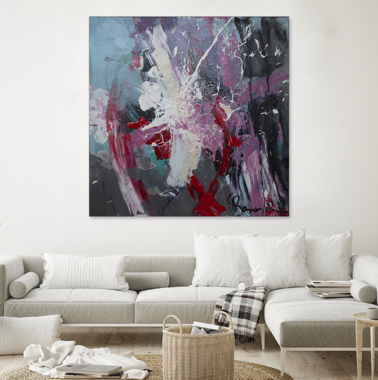 Climax by Doris Savard on GIANT ART - red