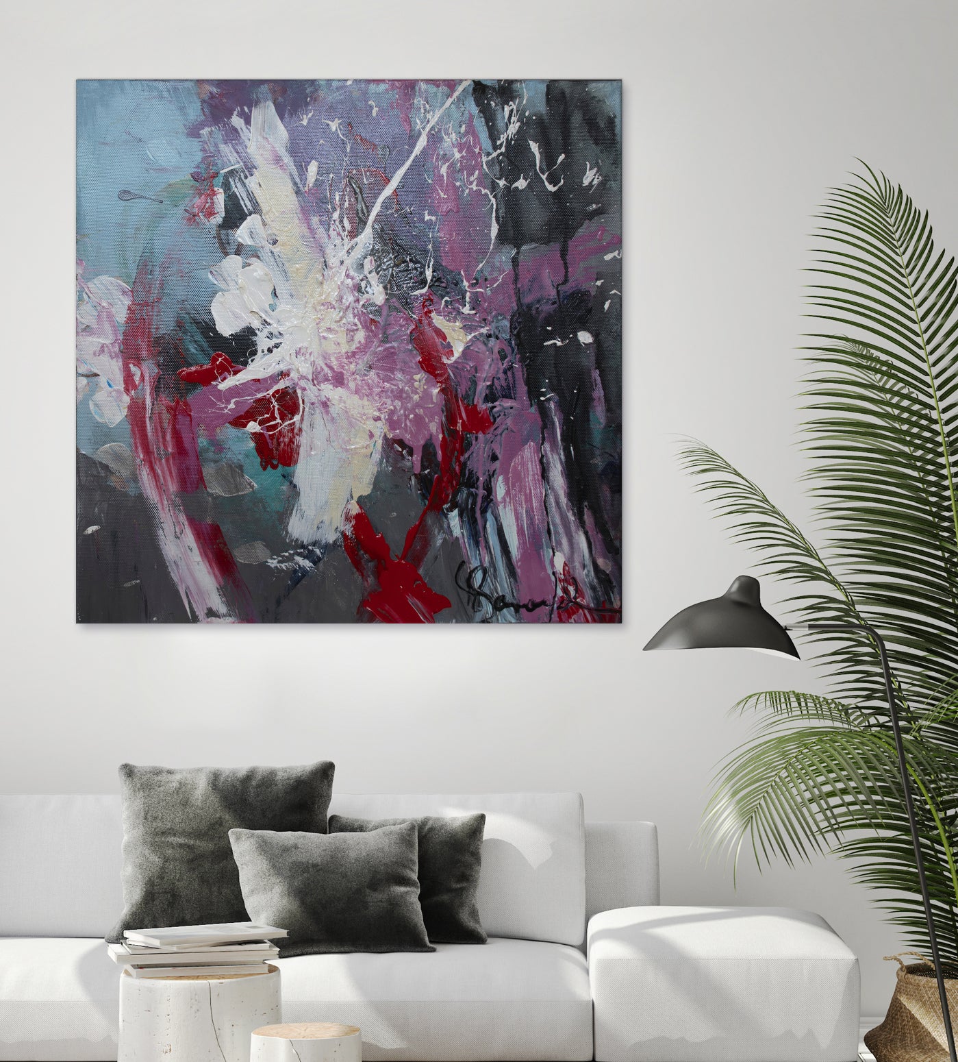 Climax by Doris Savard on GIANT ART - red