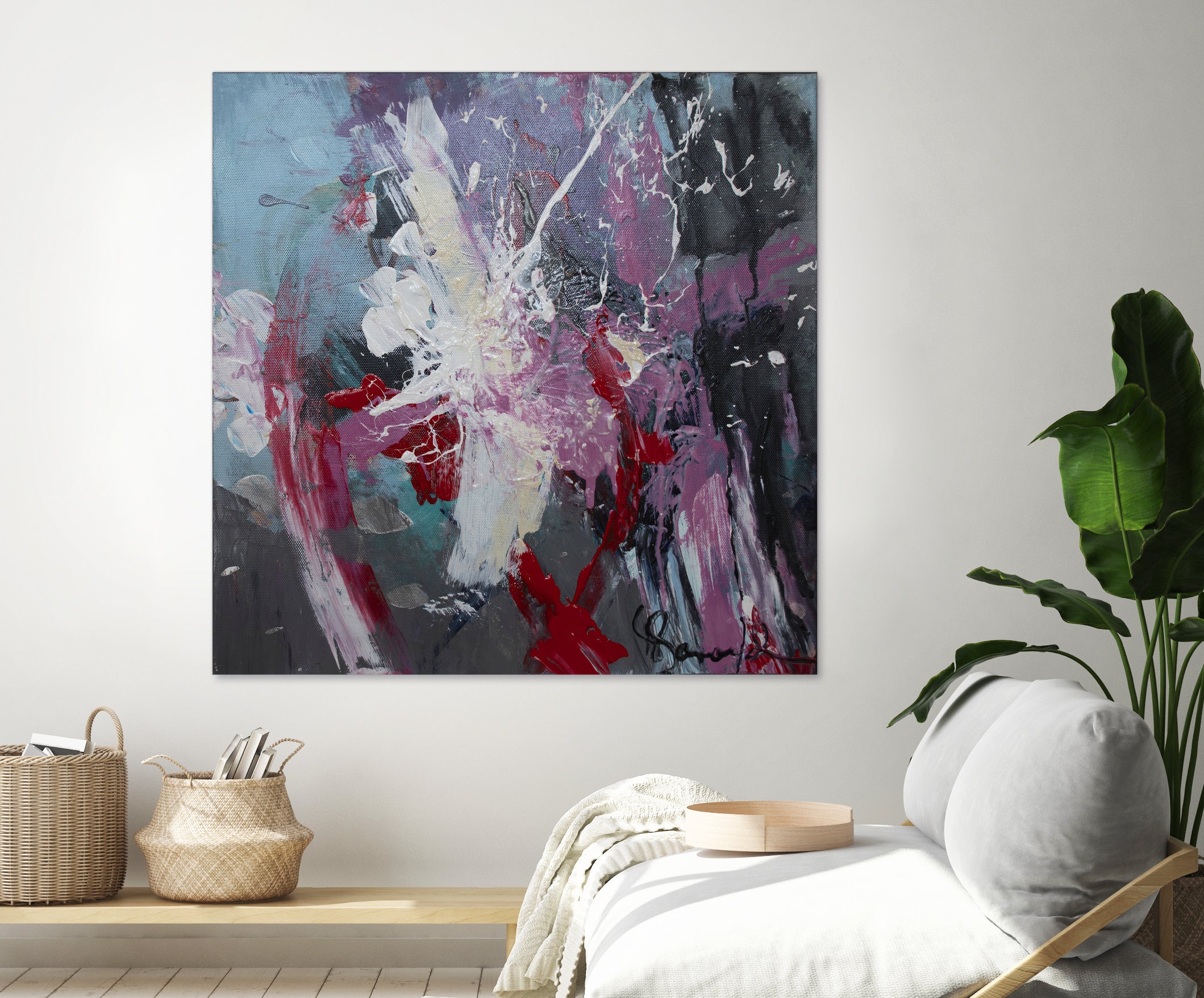 Climax by Doris Savard on GIANT ART - red