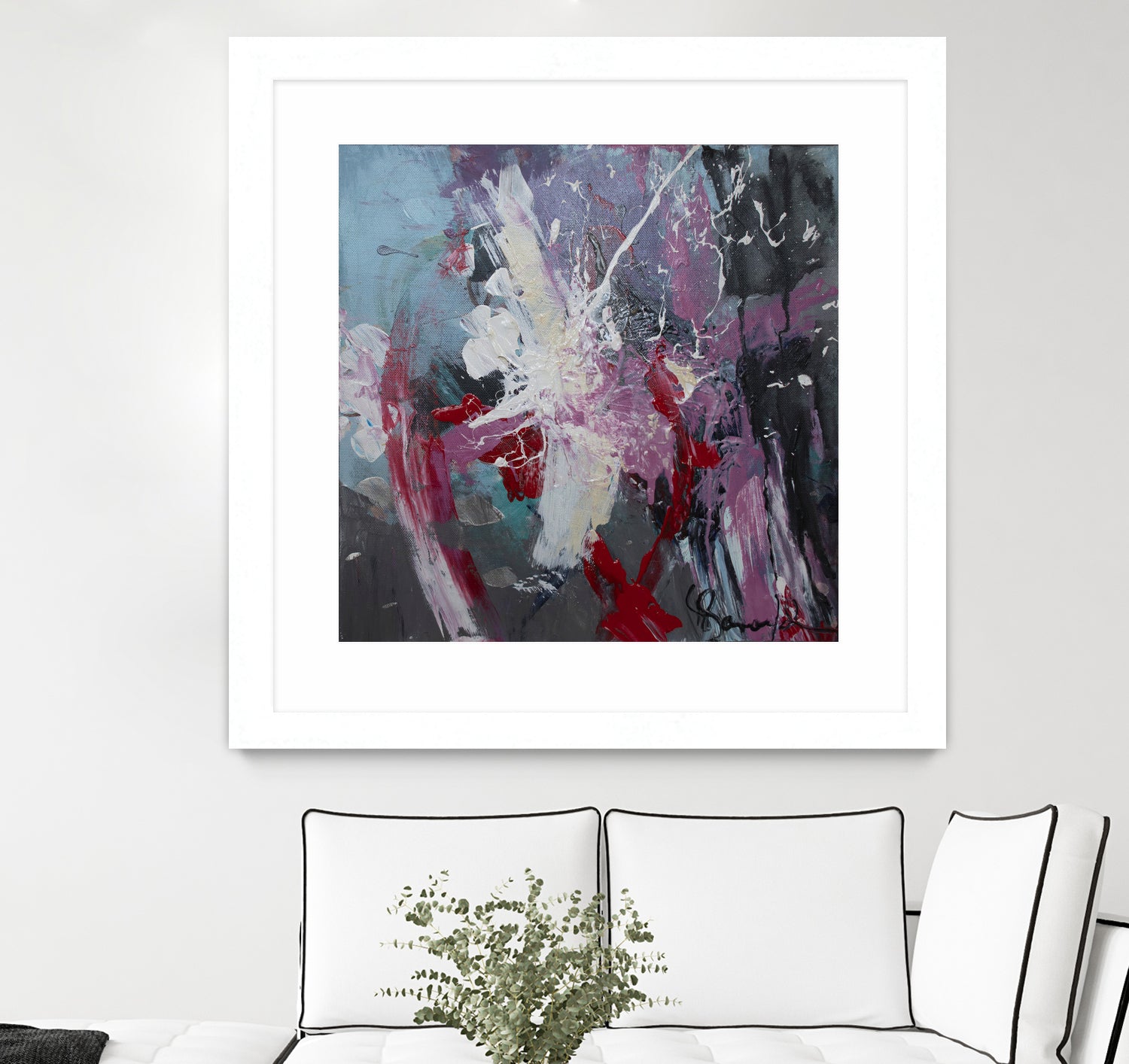 Climax by Doris Savard on GIANT ART - red