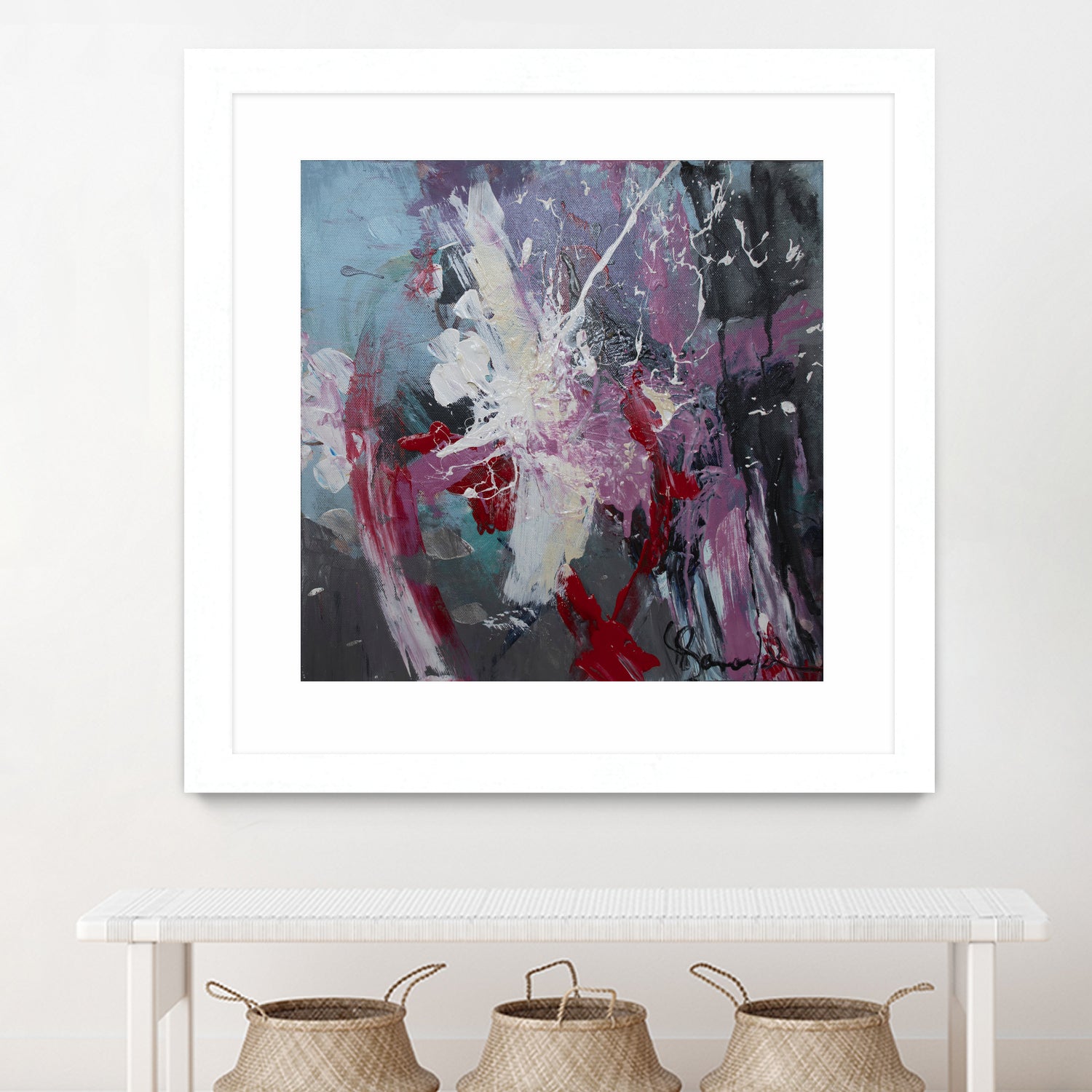 Climax by Doris Savard on GIANT ART - red