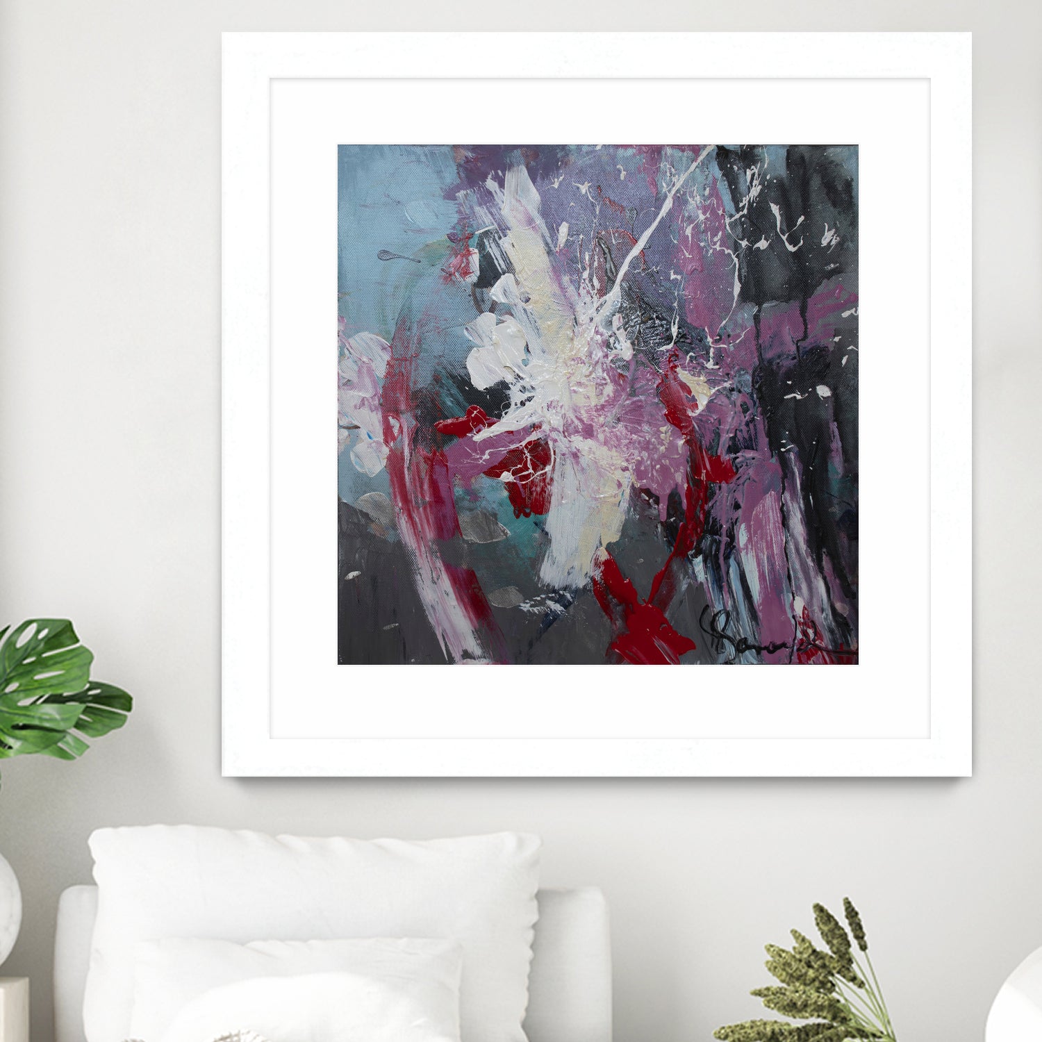 Climax by Doris Savard on GIANT ART - red