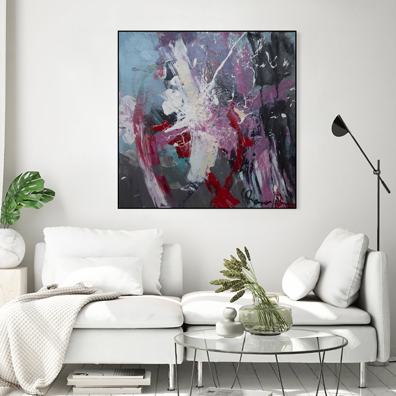 Climax by Doris Savard on GIANT ART - red