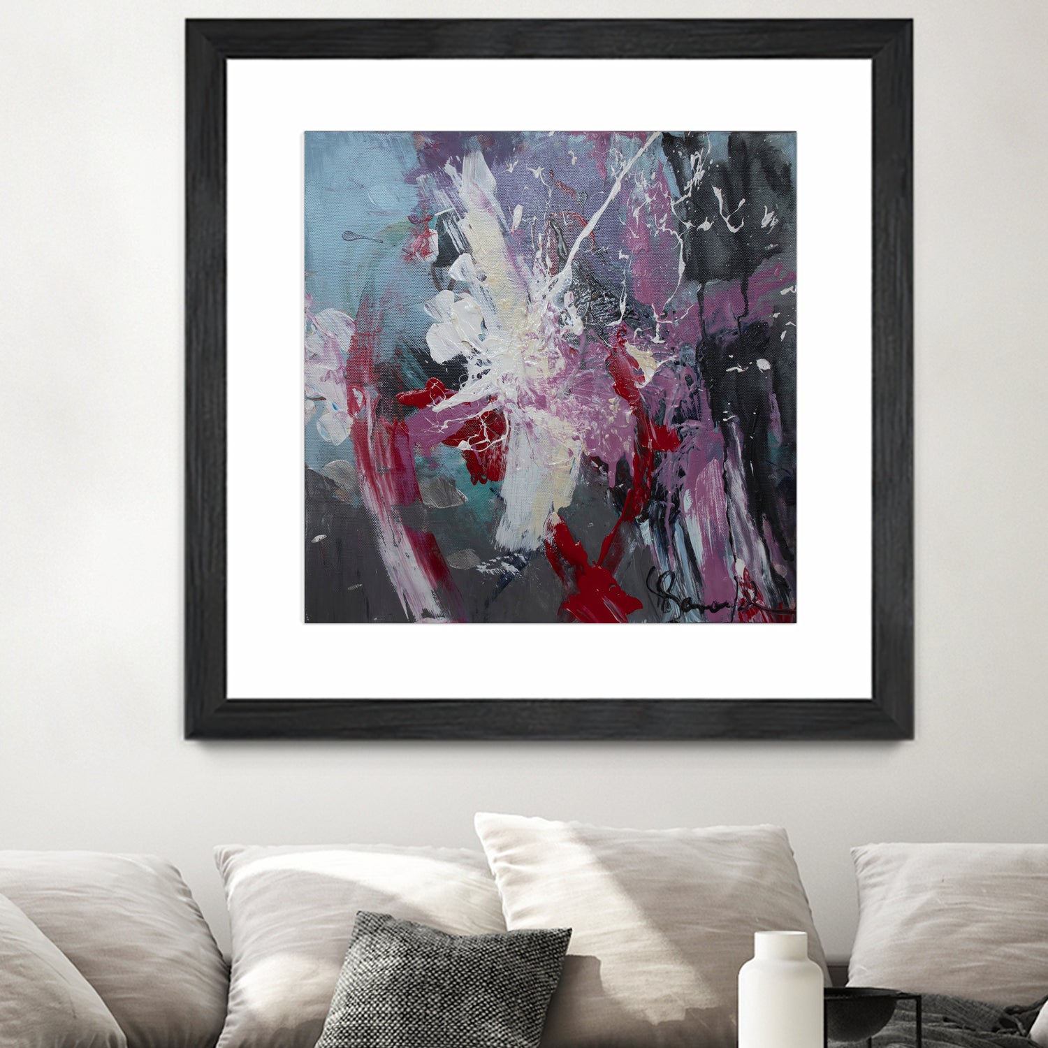 Climax by Doris Savard on GIANT ART - red