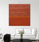 Hot abstract home by Diane Lambin on GIANT ART - orange abstract