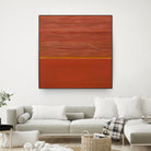 Hot abstract home by Diane Lambin on GIANT ART - orange abstract