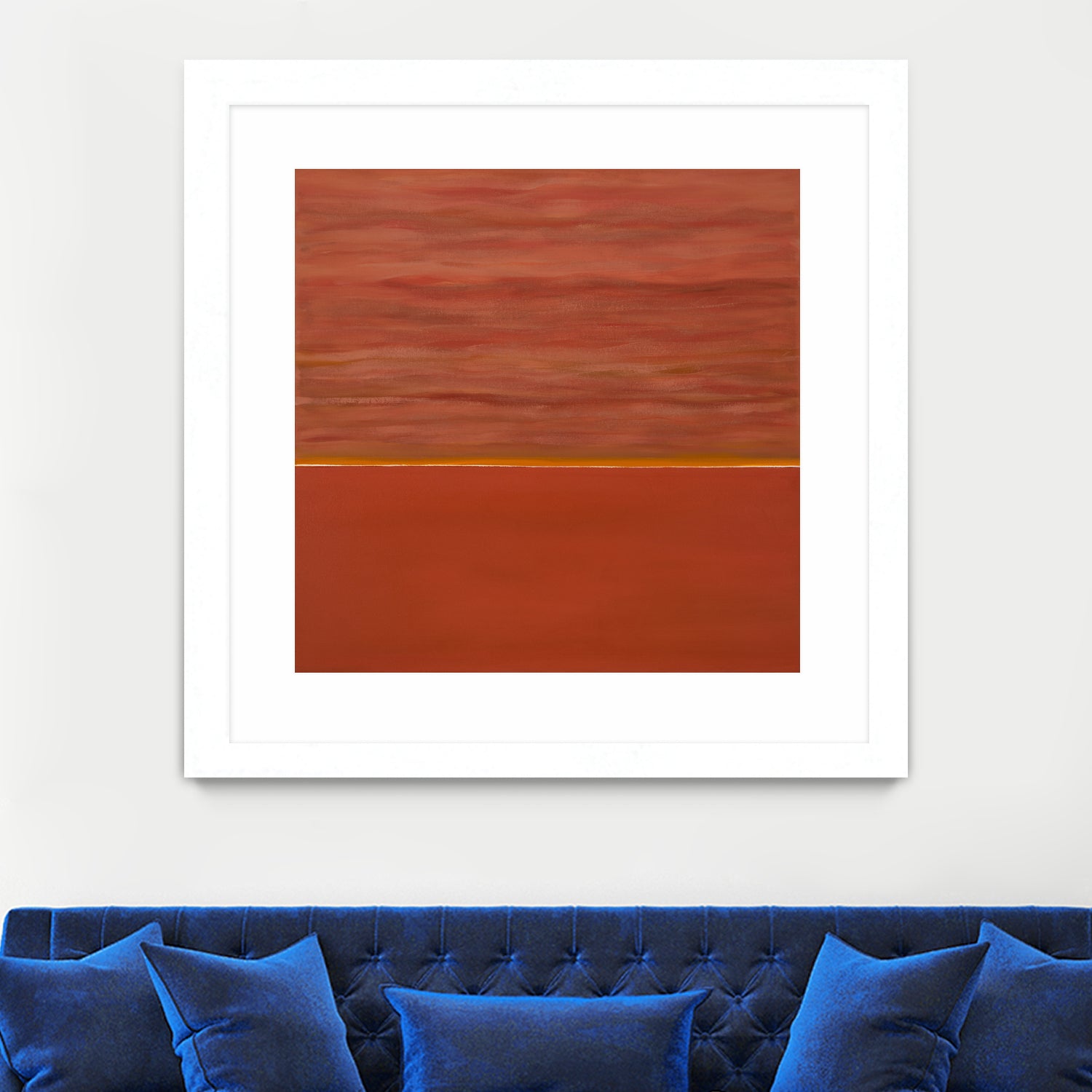 Hot abstract home by Diane Lambin on GIANT ART - orange abstract