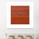 Hot abstract home by Diane Lambin on GIANT ART - orange abstract