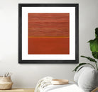 Hot abstract home by Diane Lambin on GIANT ART - orange abstract