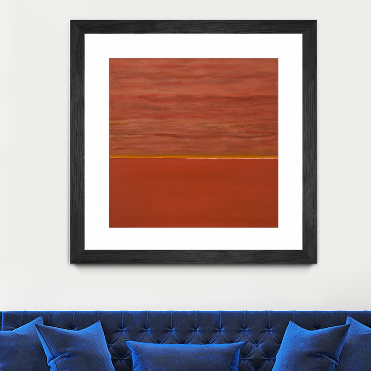 Hot abstract home by Diane Lambin on GIANT ART - orange abstract