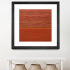 Hot abstract home by Diane Lambin on GIANT ART - orange abstract