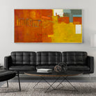 Hot Abstract Home by Diane Lambin on GIANT ART - orange abstract