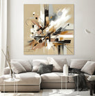 Chaotic Harmony by M Studio on GIANT ART - white