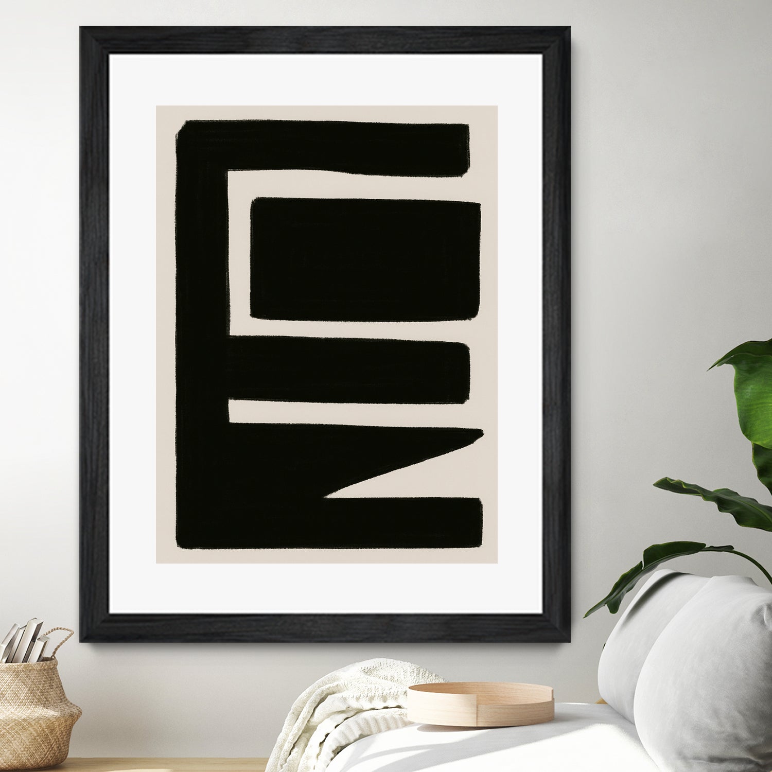Essence of Line by Ixchel on GIANT ART - black shape