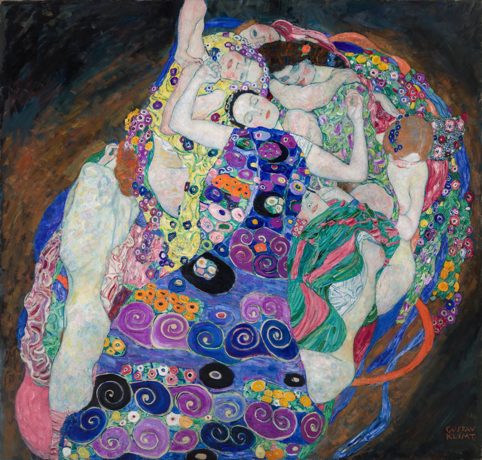 The Virgin by Gustav Klimt on GIANT ART - pink masters