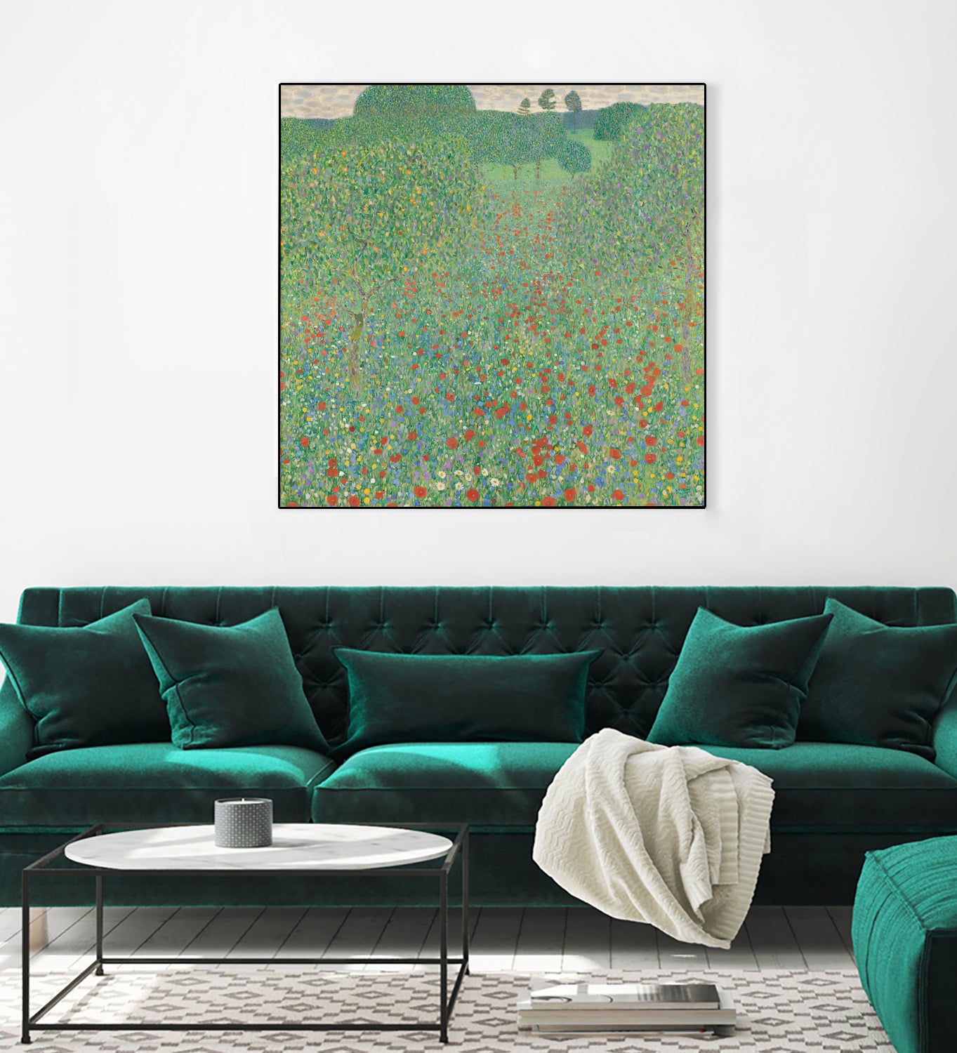  Blühender Mohn by Gustav Klimt on GIANT ART