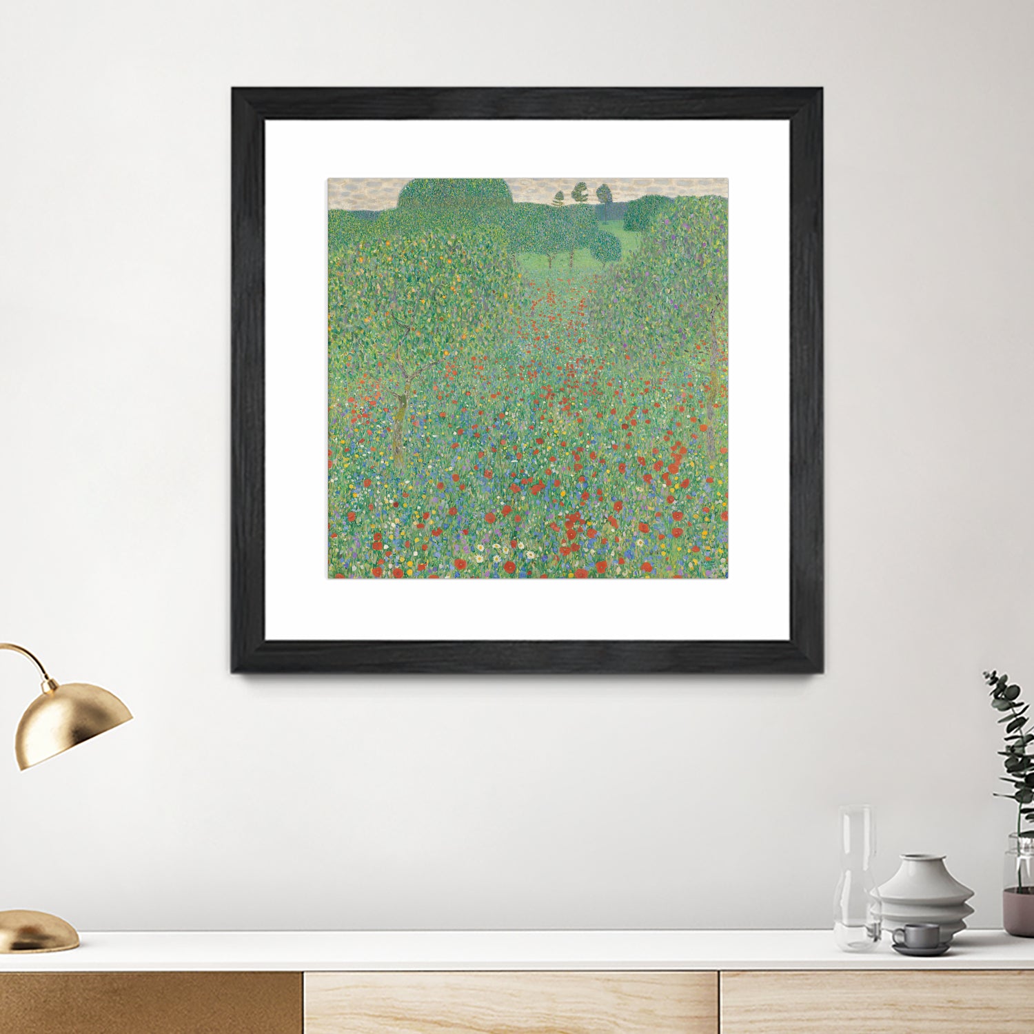  Blühender Mohn by Gustav Klimt on GIANT ART