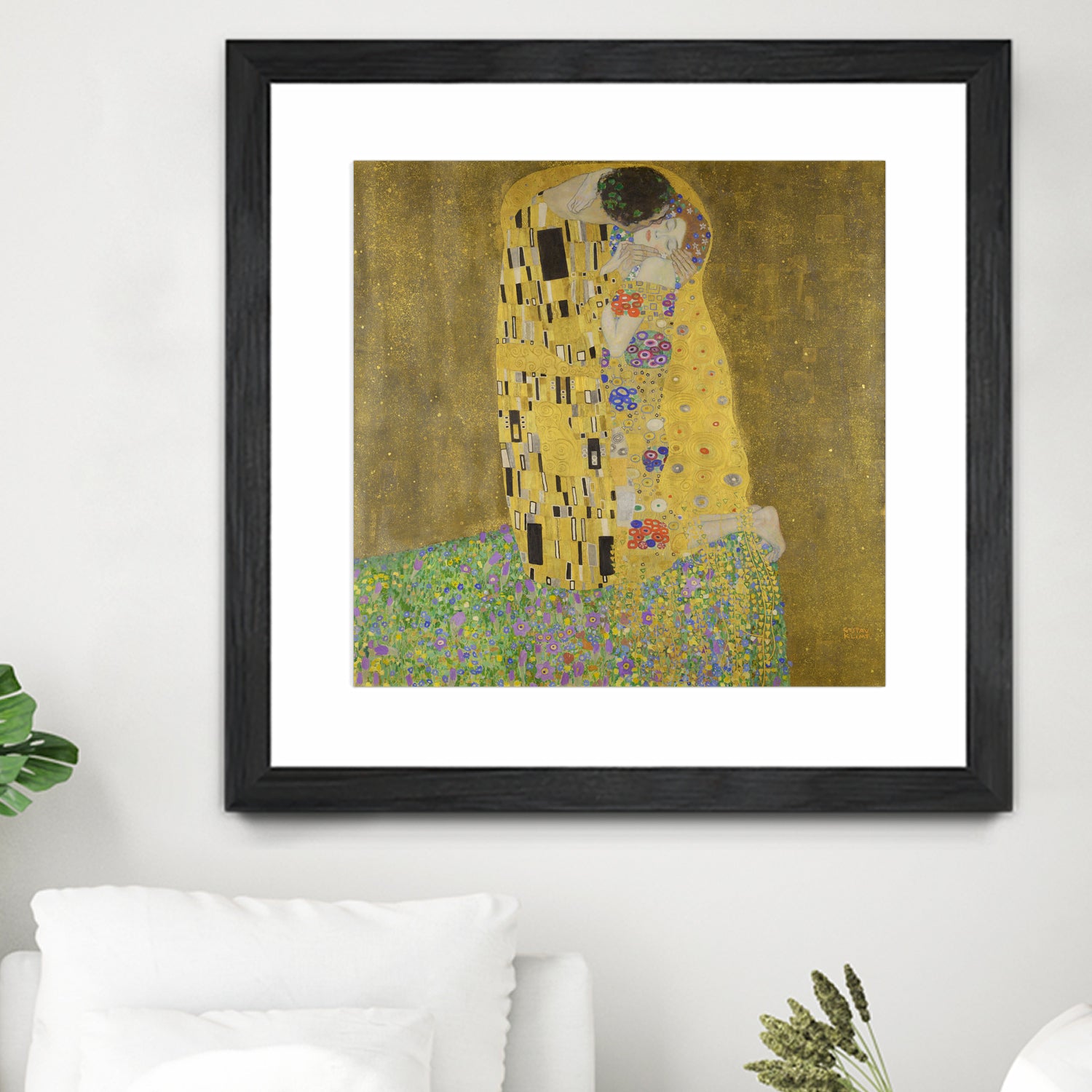 The Kiss by Gustave Klimt  on GIANT ART - museums