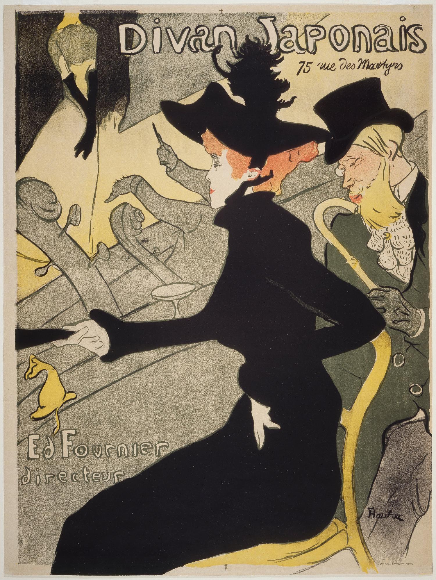Divan Japonais by Henri de Toulouse Lautrec on GIANT ART
