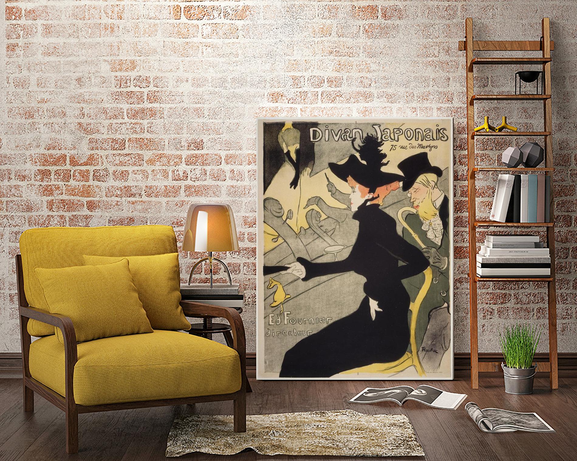 Divan Japonais by Henri de Toulouse Lautrec on GIANT ART