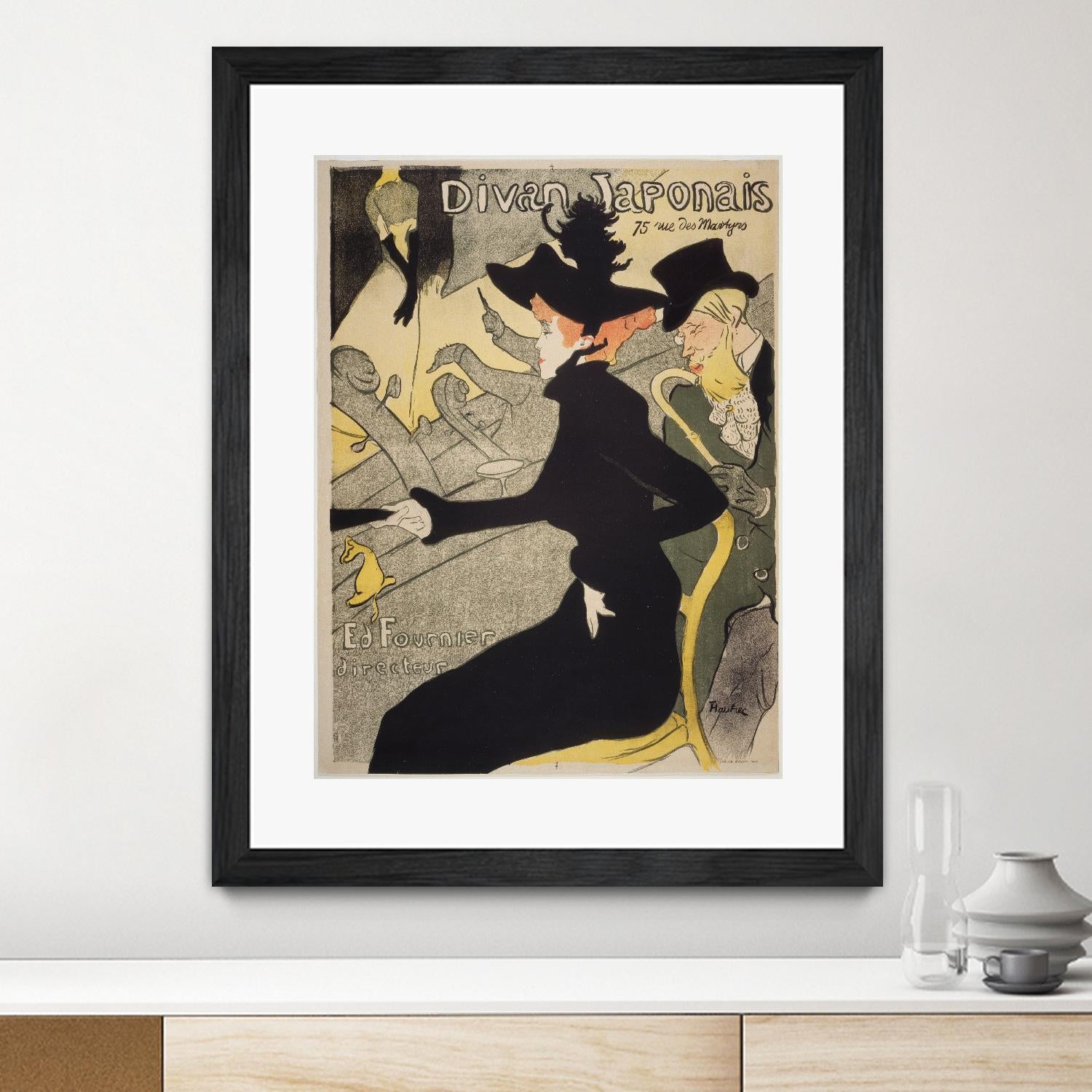 Divan Japonais by Henri de Toulouse Lautrec on GIANT ART