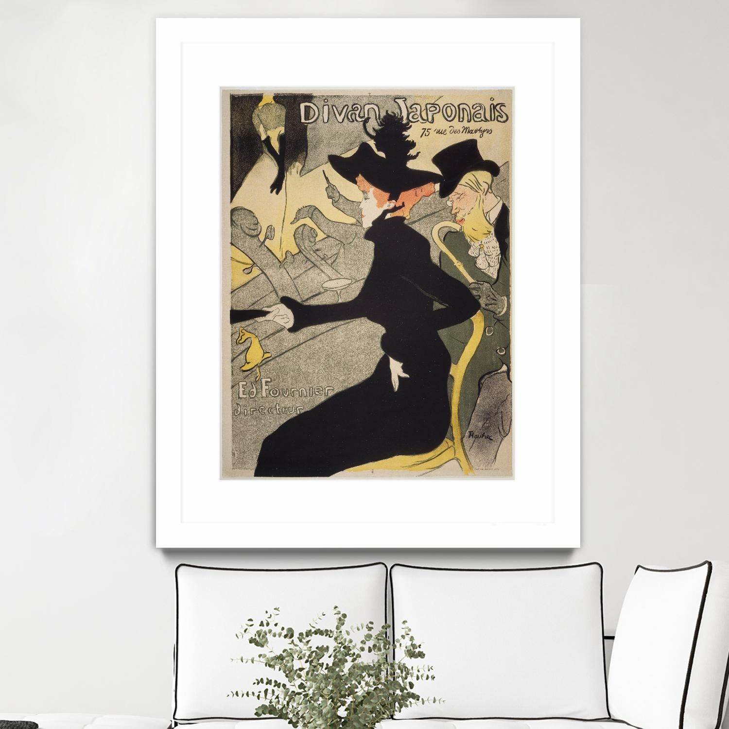 Divan Japonais by Henri de Toulouse Lautrec on GIANT ART