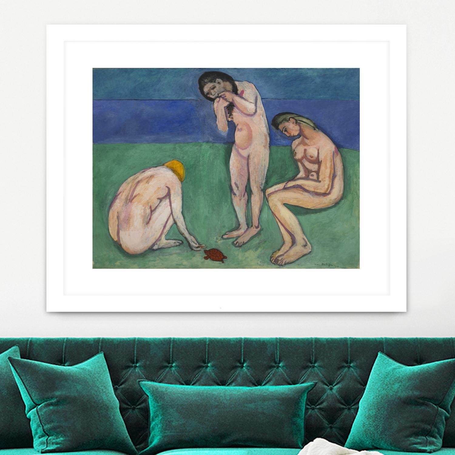 Bathers with Turtle, 1907 by Henri Matisse on GIANT ART - masters 