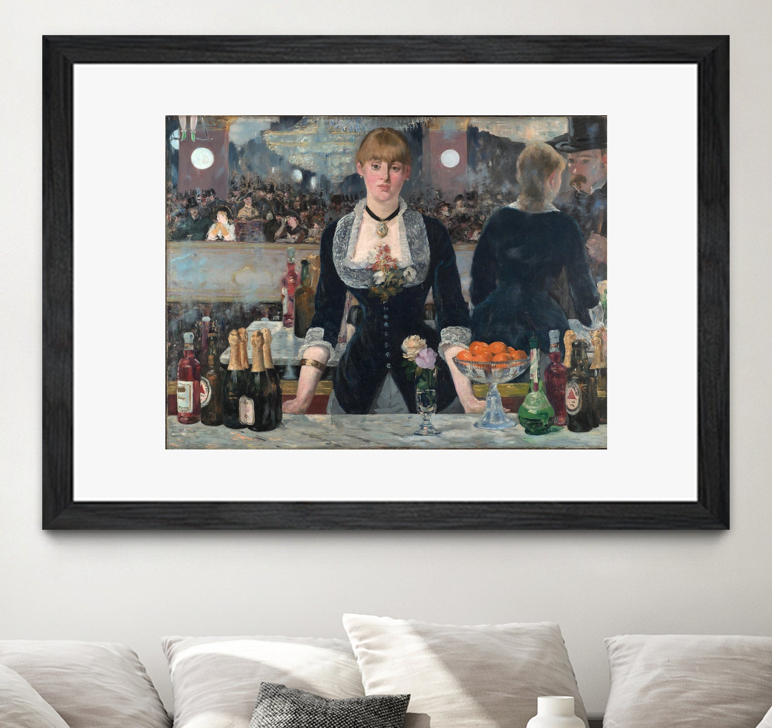 Un Bar aux Folies-Bergere by Edouard Manet on GIANT ART - figurative