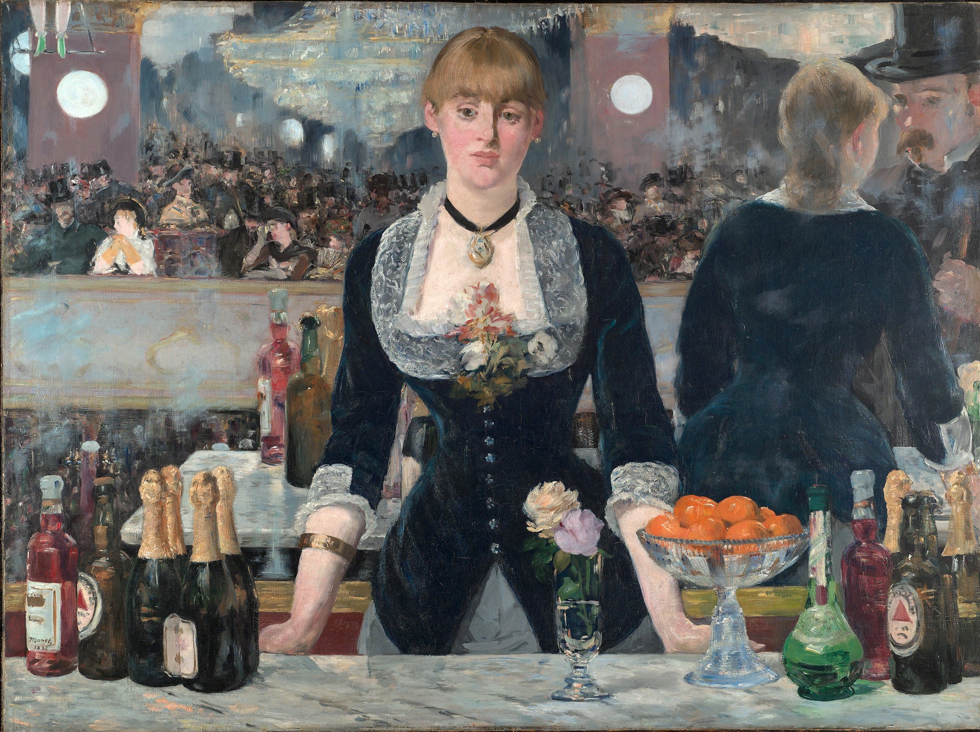 Un Bar aux Folies-Bergere by Edouard Manet on GIANT ART - figurative