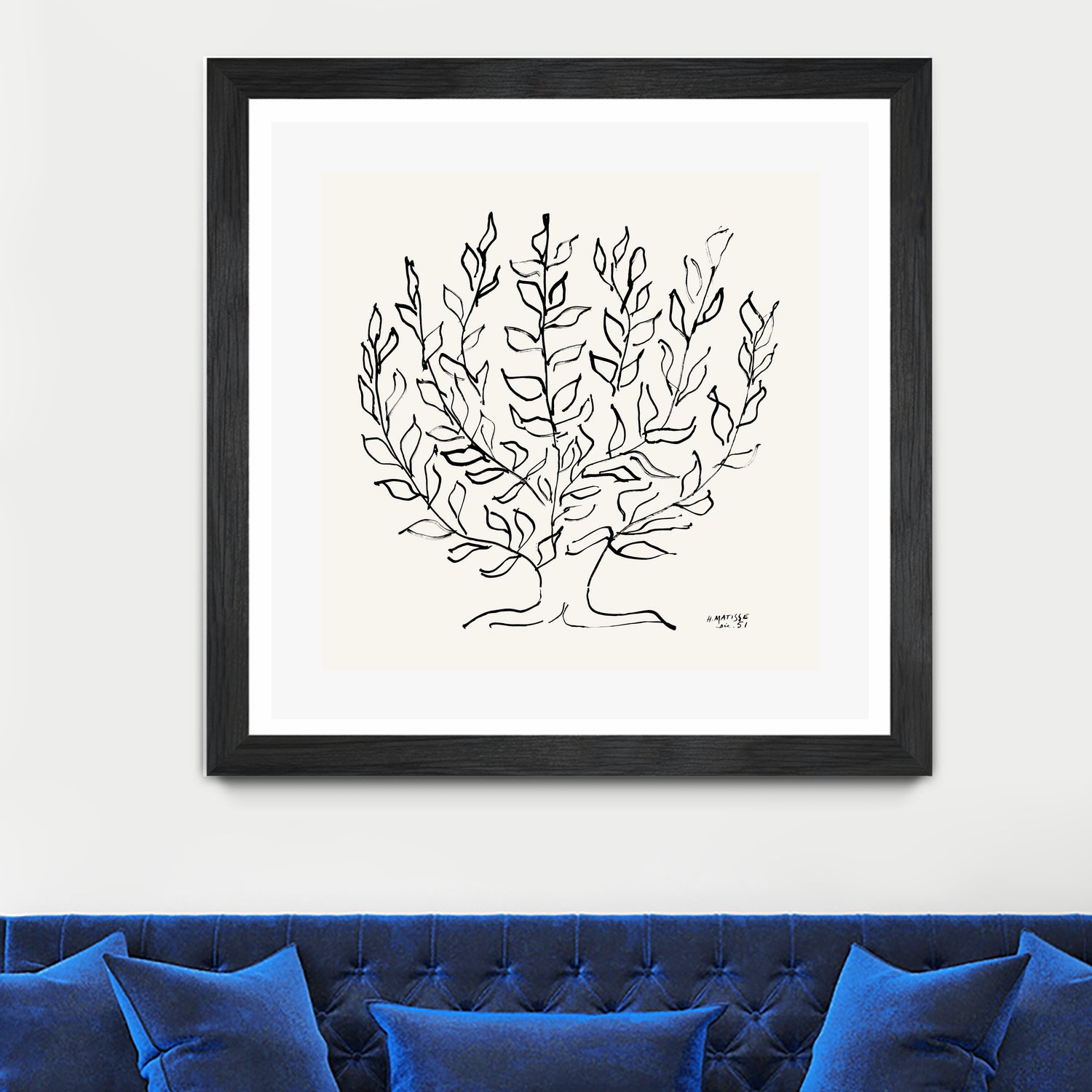 L'arbre Platane by Henri Matisse  on GIANT ART - museums