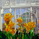 Victorian Greenhouse by Matthew Holden Bates on GIANT ART - white botanical