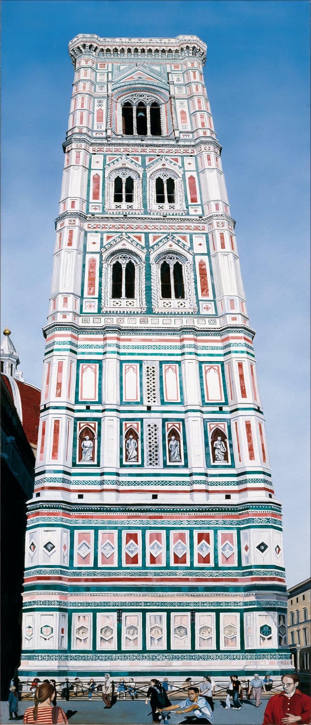 Campanile di Giotto by Matthew Holden Bates on GIANT ART - blue landscape