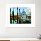 Venezia by Matthew Holden Bates on GIANT ART - blue landscape